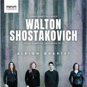 Walton ウォルトン / String Quartet,  2,  :  Albion Q +shostakovich:  String Quartet,  3,   輸入盤