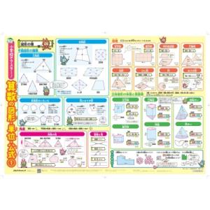 小学校でマスター!算数の図形・単位・公式 学習ポスター キッズレッスン / JTBパブリッシング  ...