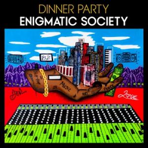 Dinner Party / Enigmatic Society (ブラック＆ホワイト・スプラッター...