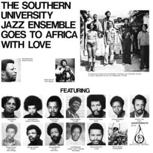 Southern University Jazz Ensemble / Goes To Africa With Love（2枚組アナログレコード）  〔LP〕｜hmv