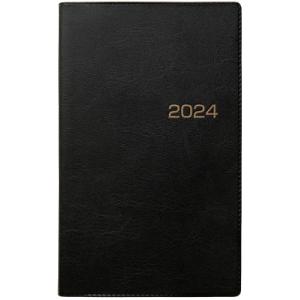 2421 Sannoアルファブロック・b6判(黒)(2024年版1月始まり手帳) 2024年版 Sa...