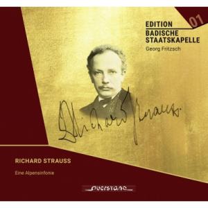 Strauss, R. シュトラウス / アルプス交響曲　ゲオルク・フリッチュ＆バーディッシェ・シュ...