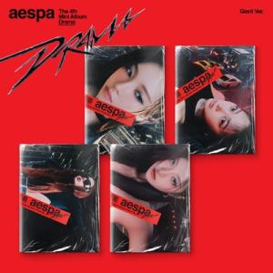 aespa / 4th Mini Album:  Drama (Giant Ver.) (ランダムカバー・バージョン)  〔CD〕