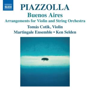 Piazzolla ピアソラ / ブエノスアイレスの四季〜ヴァイオリンと弦楽合奏のための編曲集　トーマス・コーティク