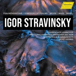 Stravinsky ストラビンスキー / 詩篇交響曲、ミサ曲、バベル（英語版＆ドイツ語版）　ハインツ・ヘニッヒ＆ハの商品画像