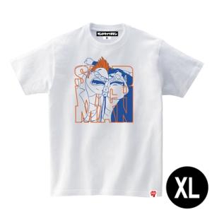 サンドウィッチマン イラストTシャツ（ホワイト）XL  〔Goods〕