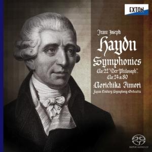 Haydn ハイドン / 交響曲第22番『哲学者』、第24番、第80番　飯森範親＆日本センチュリー交...