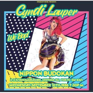 Cyndi Lauper シンディローパー / We Bop-Live In Budokan 198...
