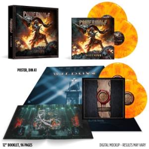Powerwolf / Wildlive (Live At Olympiahalle) - Deluxe 4- Vinyl Box 〔LP〕