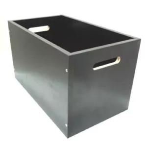 レコードラック 7インチ ブラック (200枚収納)  〔Goods〕