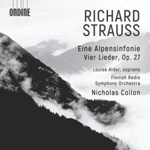 Strauss, R. シュトラウス / アルプス交響曲、4つの歌　ニコラス・コロン＆フィンランド放...
