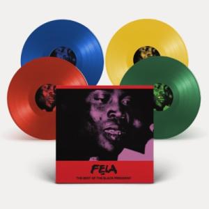 Fela Kuti (Anikulapo) フェラクティ / Best Of The Black President (カラーヴァイナル仕様 / 4枚組アナログレコード) 〔LP〕