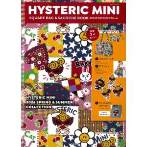 HYSTERIC MINI SQUARE BAG  &amp;  SACOCHE BOOK SCRAP PA...