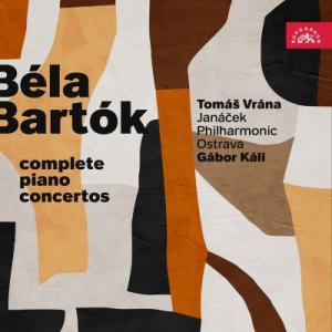 Bartok バルトーク / ピアノ協奏曲第1番、第2番、第3番　トマーシュ・ヴラーナ、ガーボル・カーリ＆ヤナーチェ