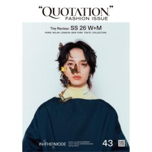 Quotation Fashion Issue The Review Ss26 W+m Vol.43...