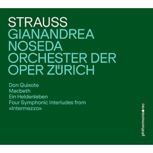 Strauss, R. シュトラウス / 英雄の生涯、ドン・キホーテ、マクベス、『インテルメッツォ』...