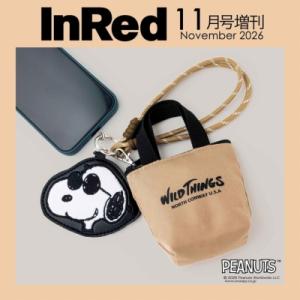 In Red (インレッド) 2026年 11月号増刊【付録：ピーナッツ×ワイルドシングス ストラッ...