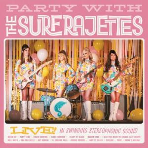 Surfrajettes / Party With The Surfrajettes Live! (Colored Vinyl) (White)  〔LP〕