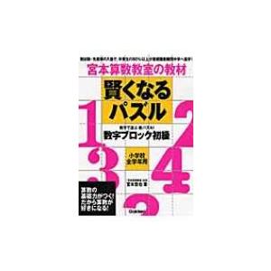 賢くなるパズル 宮本算数教室の教材 数字ブロック初級 / 宮本哲也 ミヤモトテツヤ  〔本〕