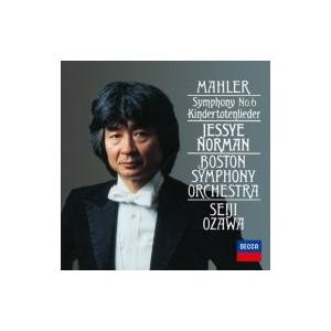Mahler マーラー / 交響曲第６番『悲劇的』、亡き子をしのぶ歌　小澤征爾＆ボストン交響楽団、ノーマン（２Ｃ