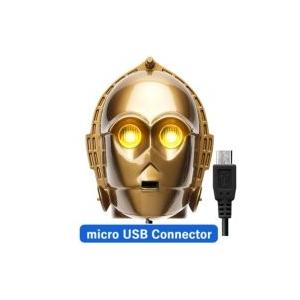 Micro USBコネクタ 顔型AC充電器2A /  STARWARS（C-3PO）  〔Goods〕｜hmv