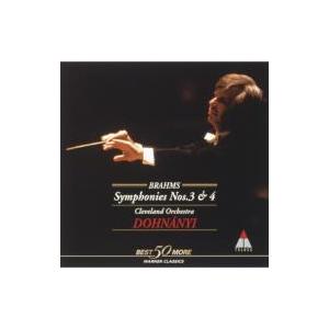 Brahms ブラームス / Sym.3,  4:  Dohnanyi  /  Cleveland.o 国内盤
