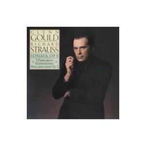 Strauss, R. シュトラウス / ピアノ・ソナタ、5つの小品　グレン・グールド 国内盤 〔C...