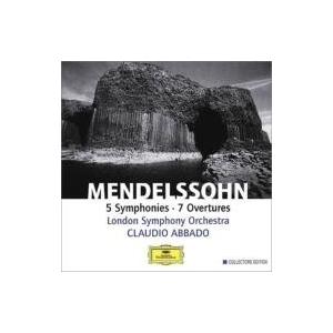 Mendelssohn メンデルスゾーン / 交響曲全集、序曲集　アバド＆ロンドン交響楽団（４ＣＤ）...