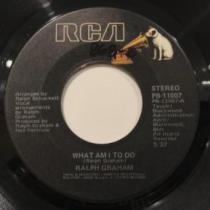 【新宿】RALPH GRAHAM/WHAT AM I TO DO(PB11007)