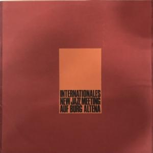 【HMV渋谷】VARIOUS/INTERNATIONALES NEW JAZZ MEETING AUF BURG ALTENA(JG21/22)
