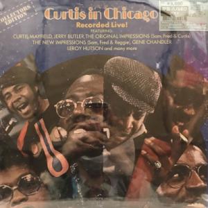 【新宿】CURTIS MAYFIELD/CURTIS IN CHICAGO-RECORDED LIVE(CRS8018)