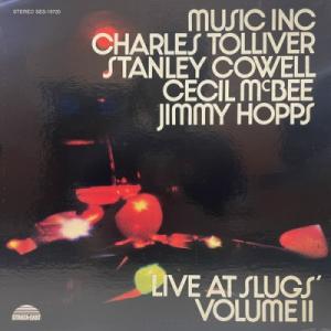【コピス吉祥寺】MUSIC INC (CHARLES TOLLIVER /STANLEY COWELL)/LIVE AT SLUGS' VOLUME 2(SES19720)