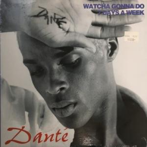 【HMV渋谷】DANTE/WATCHA GONNA DO / 7 DAYS A WEEK UNITY...