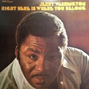 【新宿】JERRY WASHINGTON/RIGHT HERE IS WHERE YOU BELON...