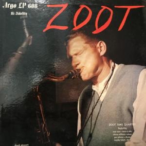 【コピス吉祥寺】ZOOT SIMS QUARTET/ZOOT(LP608)