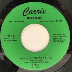 【新宿】SPICE/FOR OLD TIMES SAKES(C1001)