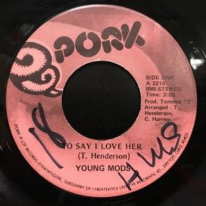 【HMV渋谷】YOUNG MODS/TO SAY I LOVE HER(2210)