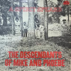 【コピス吉祥寺】DESCENDANTS OF MIKE AND PHOEBE/SPIRIT SPEAKS(SES19744)