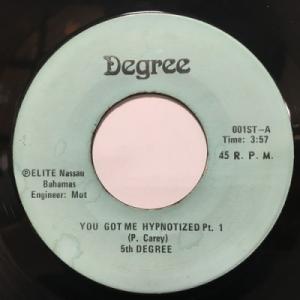 【HMV渋谷】5TH DEGREE/YOU GOT ME HYPNOTIZED(001ST)