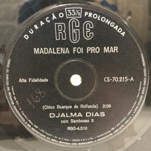 【新宿】DJALMA DIAS /SAMBOSSA 5/MADALENA FOI PRO MAR / CIDADE VAZIA(CS70215)