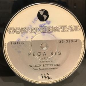 【新宿】WILSON RODRIGUES/PECA BIS / LAMENTO TRISTE(33320)