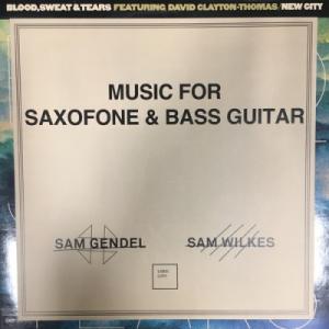 【HMV渋谷】SAM GENDEL /SAM WILKES/MUSIC FOR SAXOFONE & BASS GUITAR(LR142)