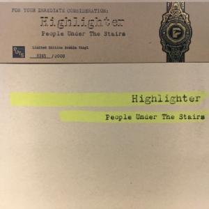 【HMV渋谷】PEOPLE UNDER THE STAIRS/HIGHLIGHTER(PL7002LP)