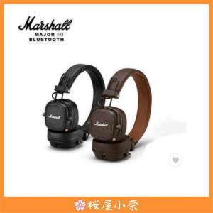 Marshall マーシャル ワイヤレスヘッドホン ブラック MAJOR III BLUETOOTH BK