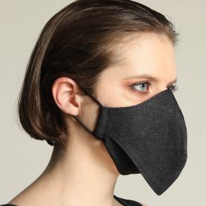 h.NAOTO 布マスク お洒落マスク デニム Mサイズ ゴシック パンク モード Denim Air Face  / M