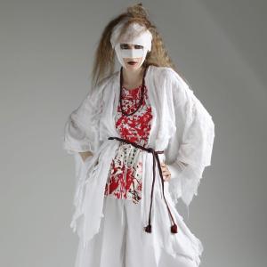 h.NAOTO 羽織 着物 カーディガン 侍 和ゴス ゴシック パンク V系KIMONO