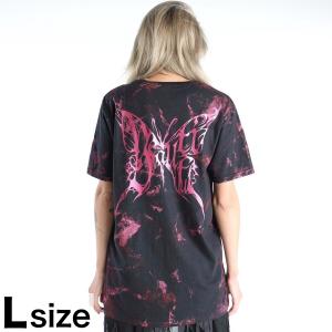 h.NAOTO Tシャツ Lサイズ 男女兼用 トライバル ゴシック パンク Butterfly Crush T-shirt