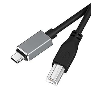 USB C to USB B 2.0 Printer Cable 15FT, Type C Printer Scanner Cord Compatib