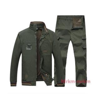 作業着セットアップメンズ作業服秋冬長袖裏起毛ジ...の詳細画像4