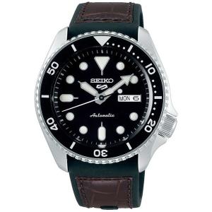 セイコー 5 SEIKO ファイブ スポーツ 自動巻(手巻き付き) 腕時計 SRPD55K2 ブラック (国内SBSA027同型)｜hnshop2020